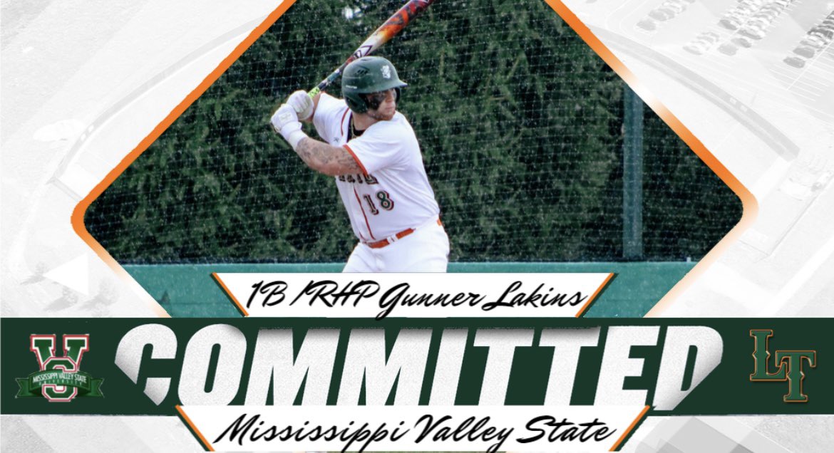 Gunner Lakins Commits to Mississippi Valley University