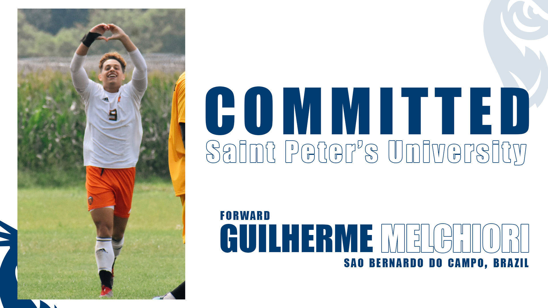 Guilherme Melchiori Commits to Saint Peter's University