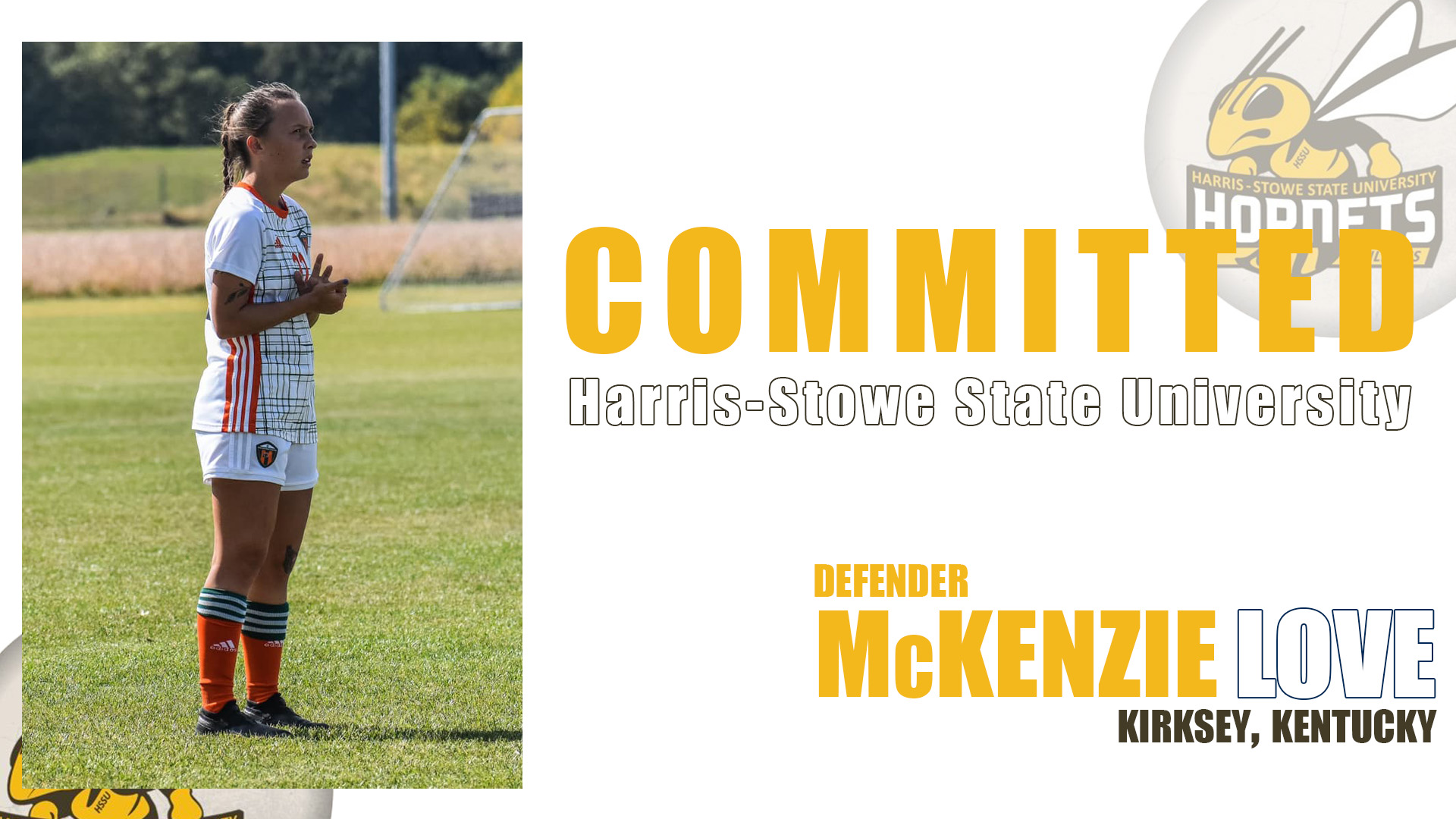 McKenzie Love Signs to Continue to Play Soccer at Harris-Stowe State University